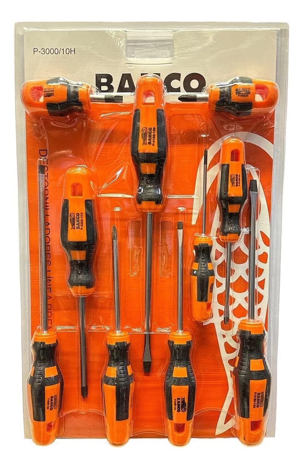 Juego Premium de Destornilladores 10 Piezas – Bahco - Herram.cl