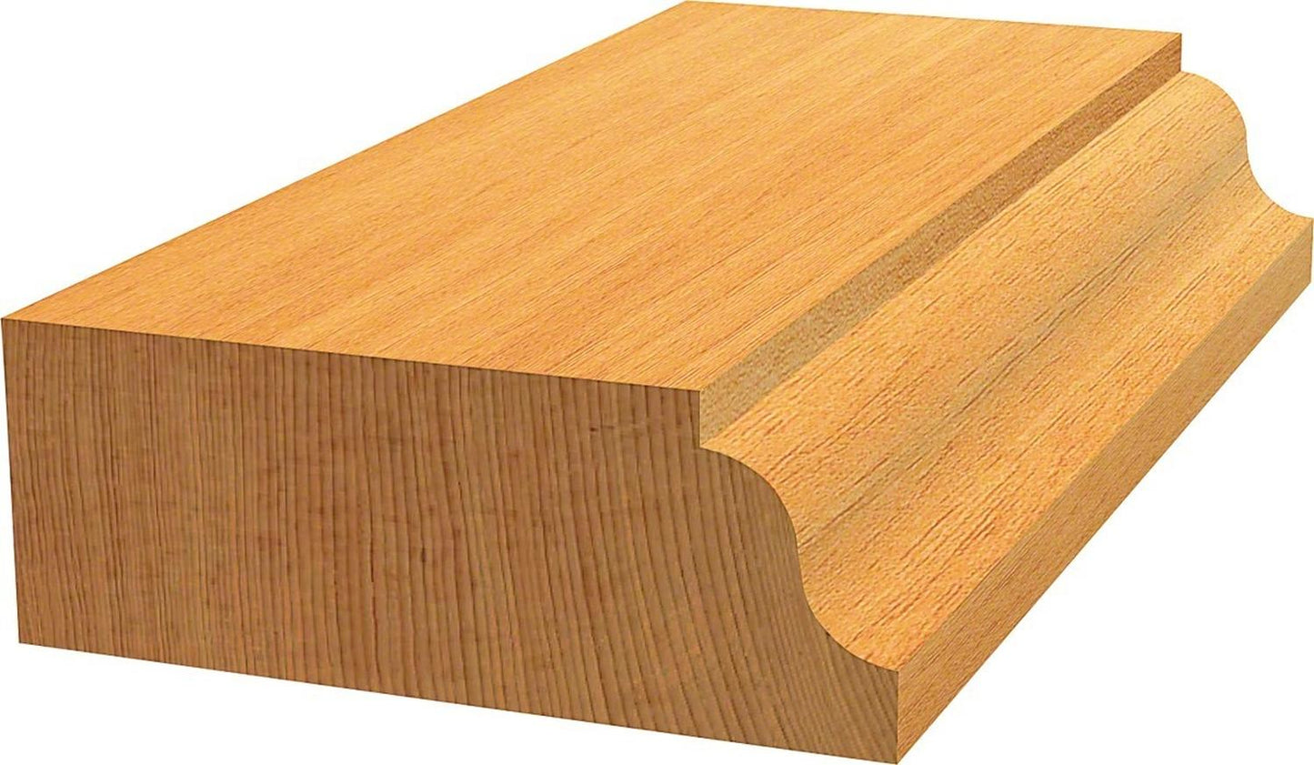 Fresa De Perfilar 1/4 , R 4mm, D 28,6mm, B 15,9mm, L 12,4mm - Herram.cl