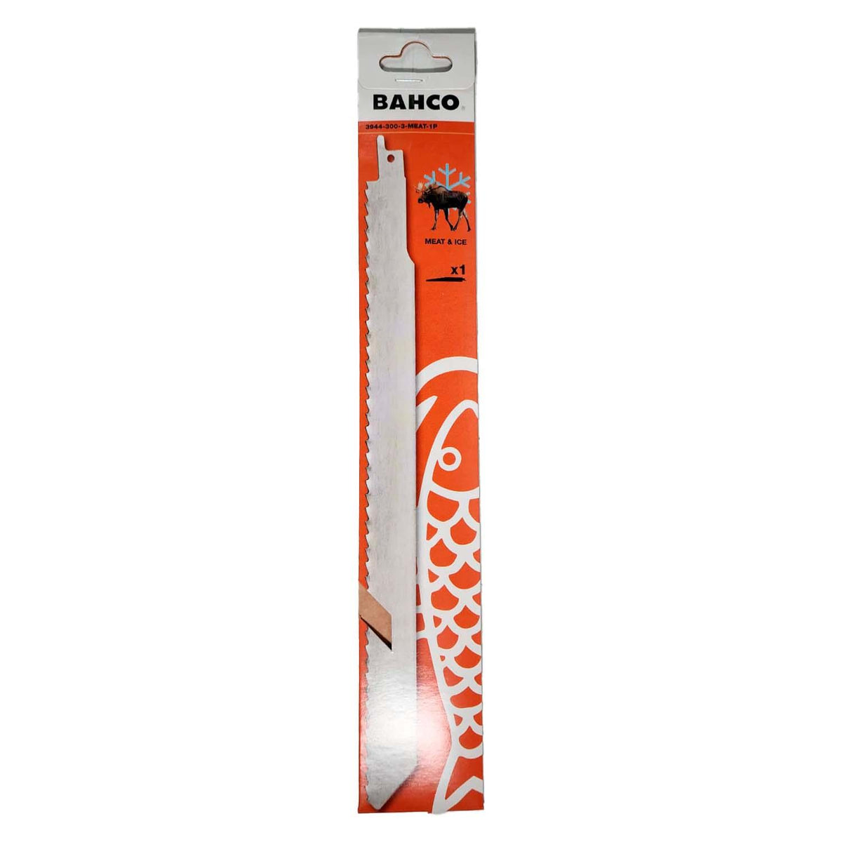 Hoja de sierra sable INOX 300mm para carne y hielo - Bahco - Herram.cl