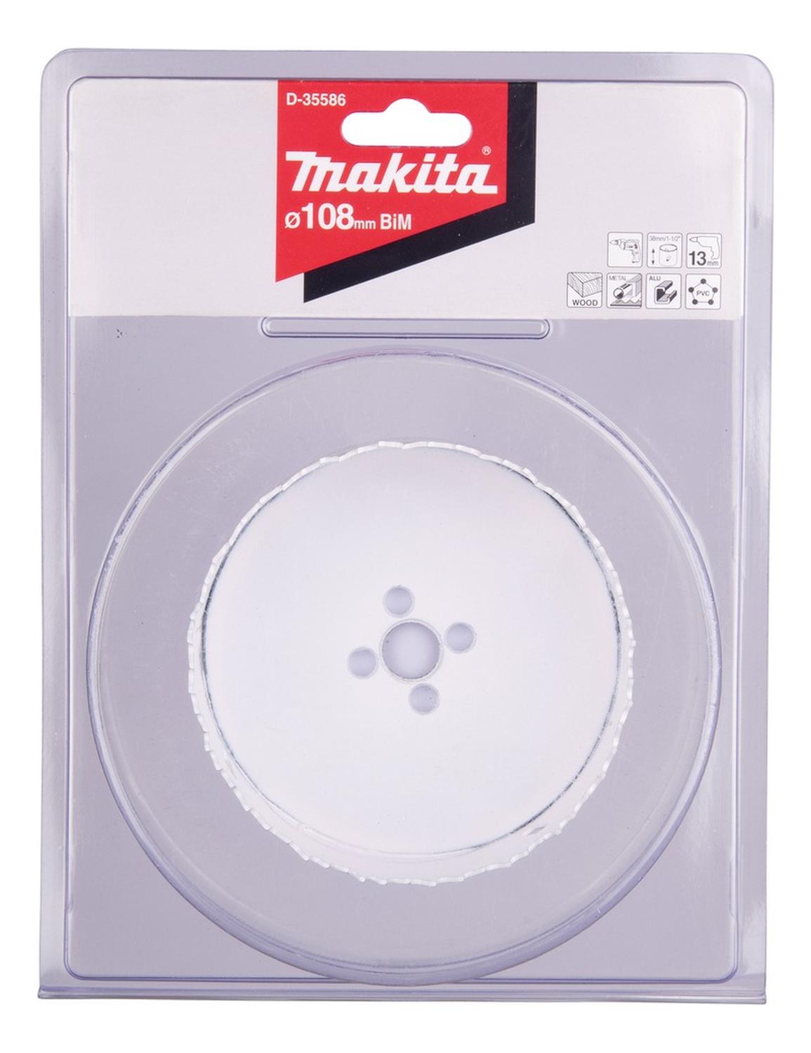 Sierra Copa Bim 108mm (4 - 1/4 ) Makita D - 35586 - Herram.cl