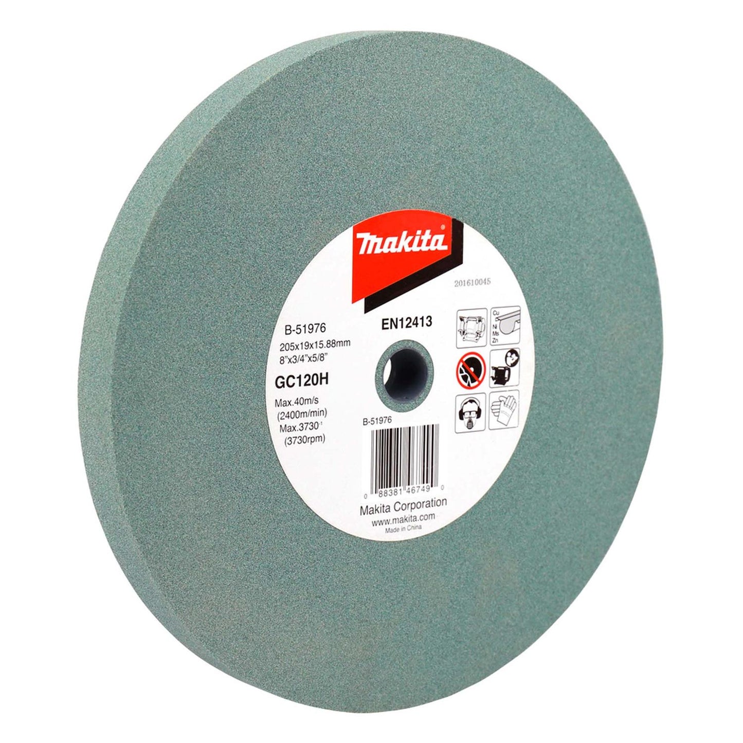 Piedra Esmeril De Banco 8''x3/4''x5/8'' GC120H - Makita - Herram.cl