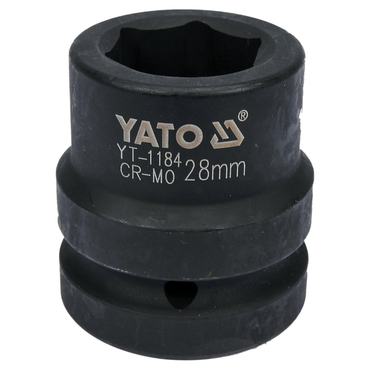 Dado de Impacto 1'' 28mm Yato YT-1184 Hexagonal CrMo Corto - Herram.cl