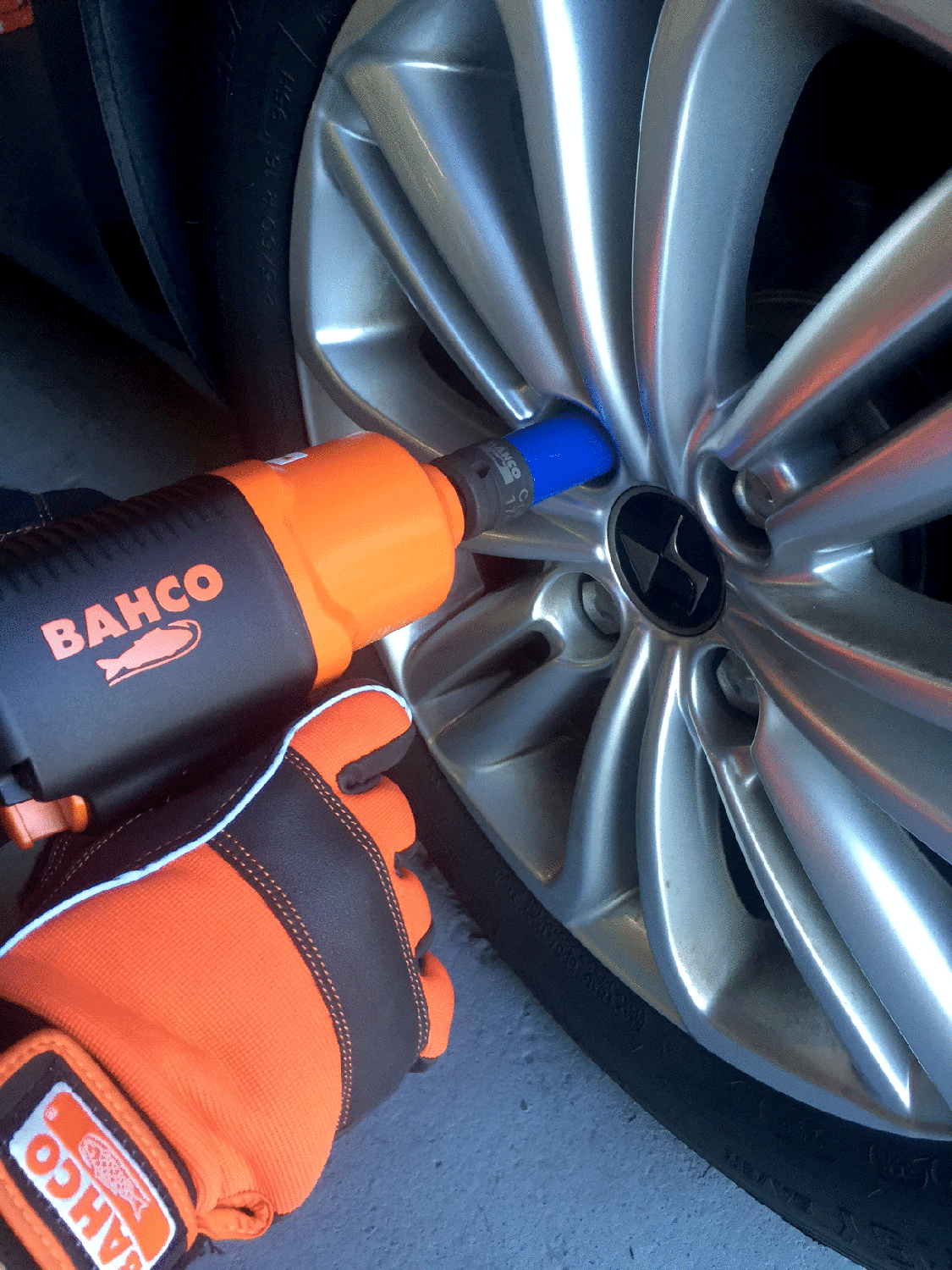 Juego de Dados de impacto para ruedas 17, 19, 21, 22 y 24mm - Bahco - Herram.cl