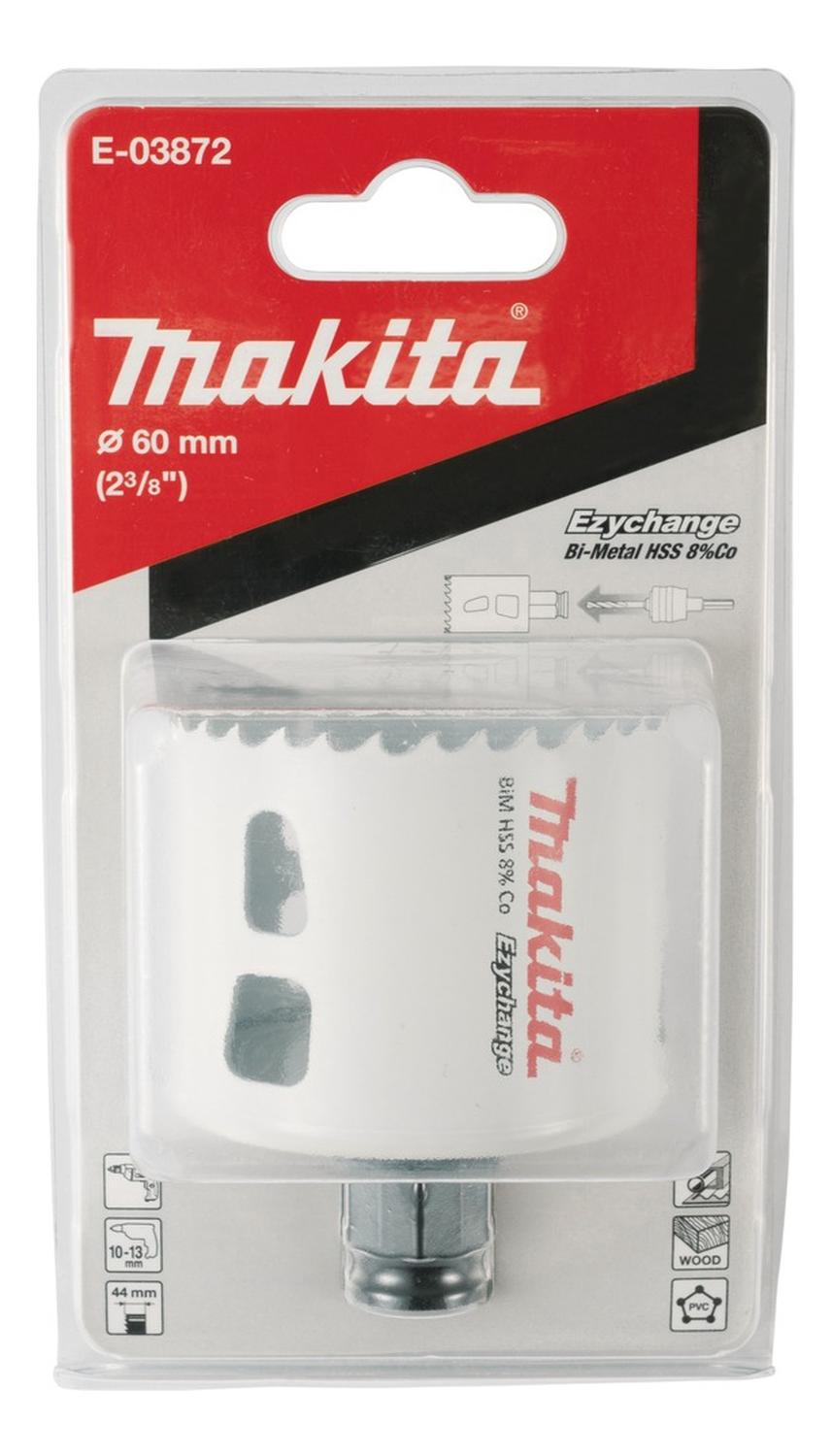 Sierra Copa Ezychange Bim 8% Co 60mm (2 - 3/8'') - Makita - Herram.cl