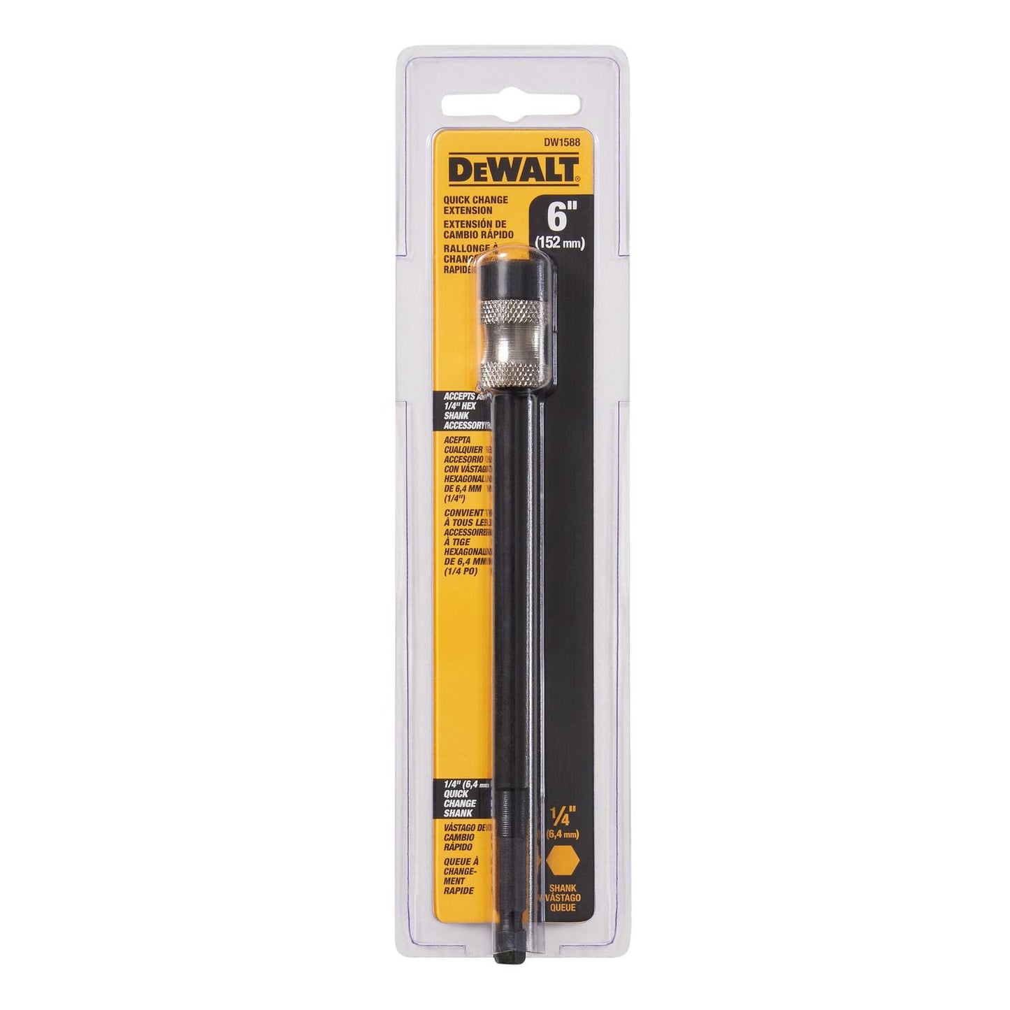 Extensor De Broca paleta 6'' (152mm) - DeWALT - Herram.cl