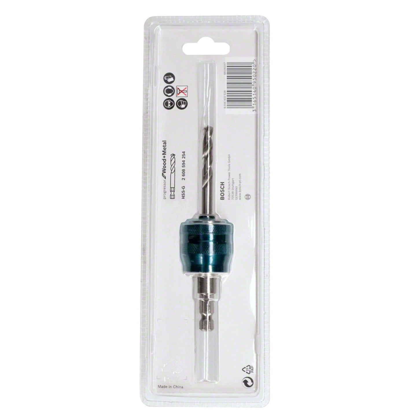 Adaptador POWER CHANGE PLUS Hex+Broca HSS - G - Bosch - Herram.cl