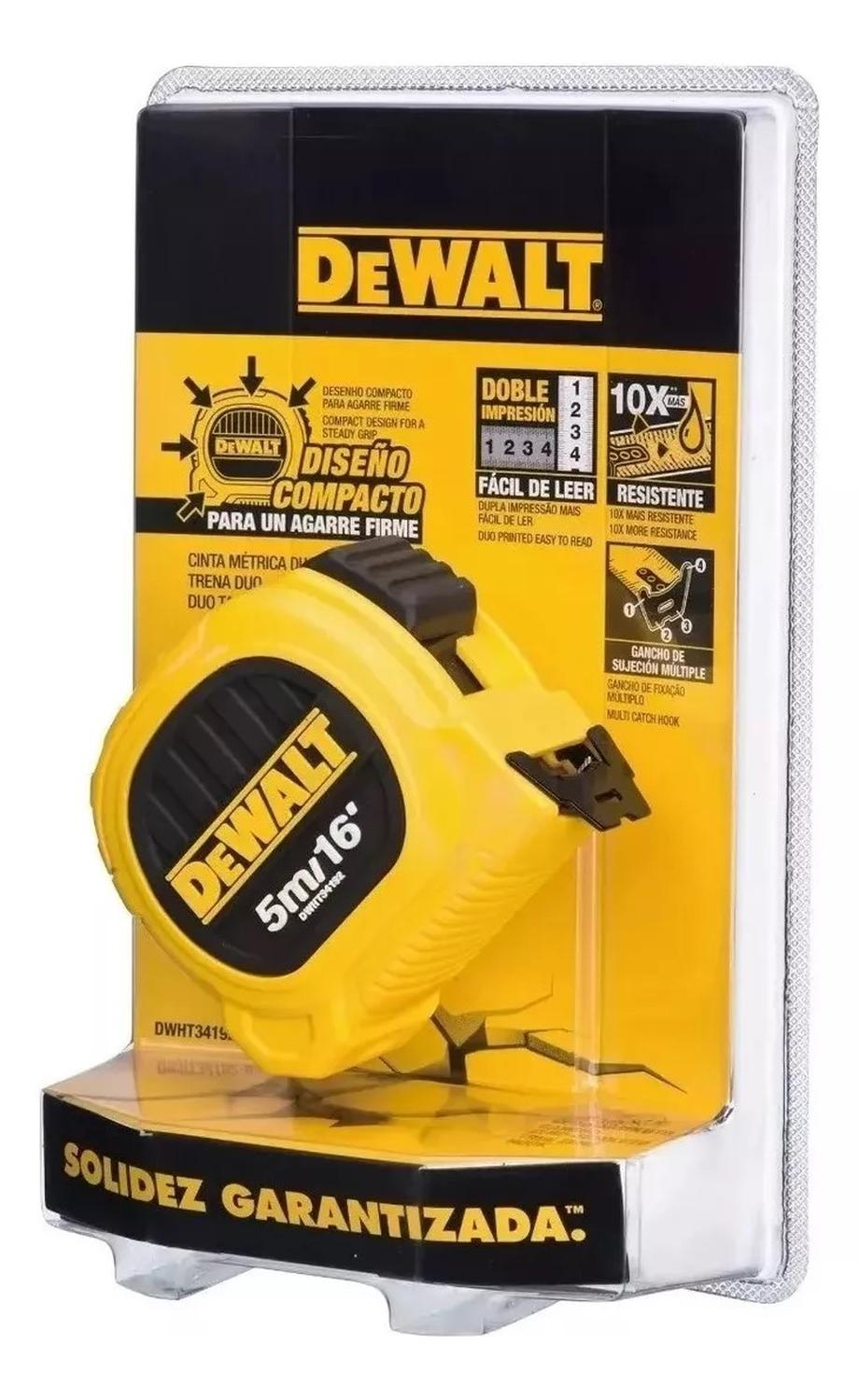 Huincha De Medir 5m X 25mm Duo Tape – DeWALT - Herram.cl