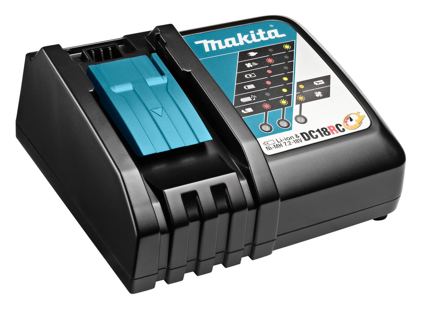 Set Cargador DC18RC + 1 Batería BL1850B 5,0 Ah – Makita - Herram.cl