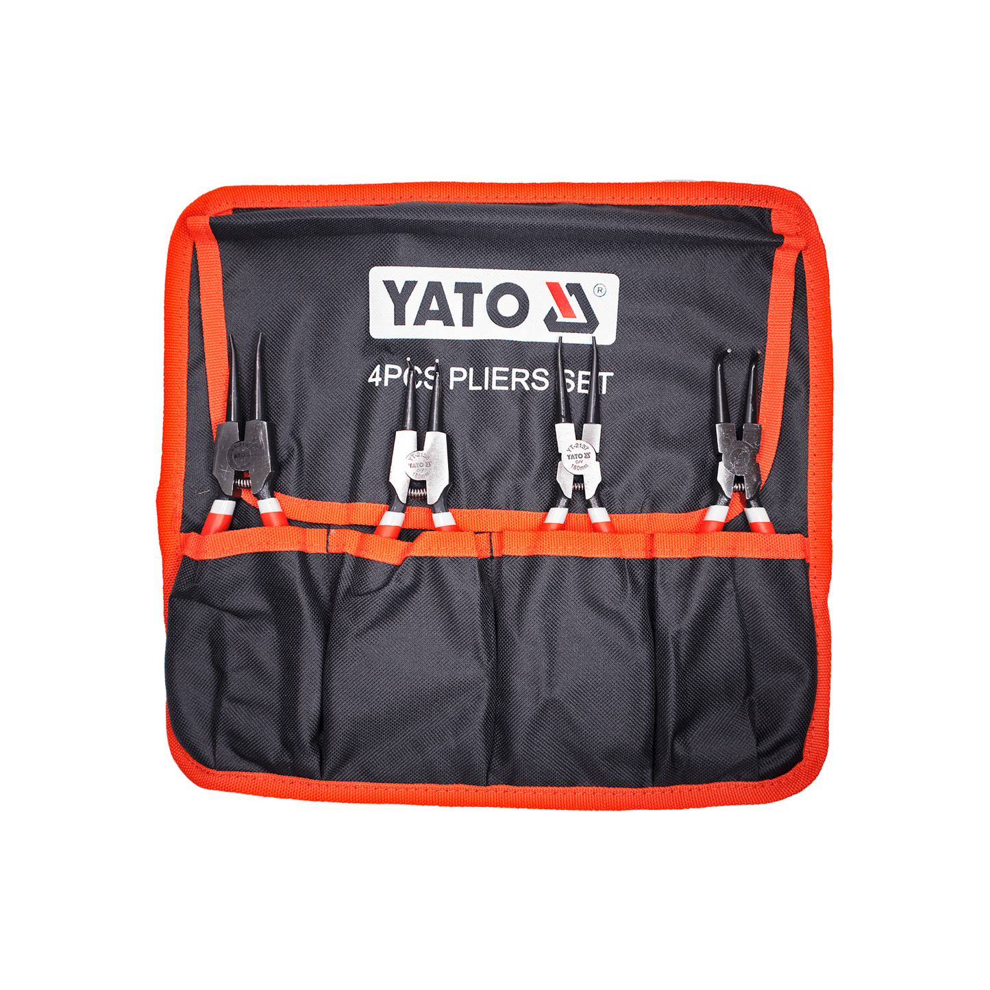 Juego Alicate Saca Seguros 180mm 4 Pzas - Yato - Herram.cl