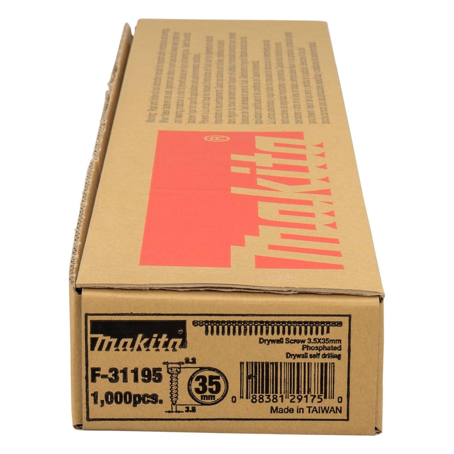 Cinta Tornillos Drywall 3,5x35mm 1.000 Unid. - Makita - Herram.cl