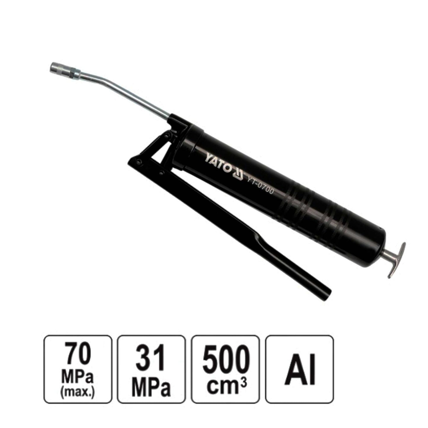 Engrasadora Manual 500cc - Yato - Herram.cl