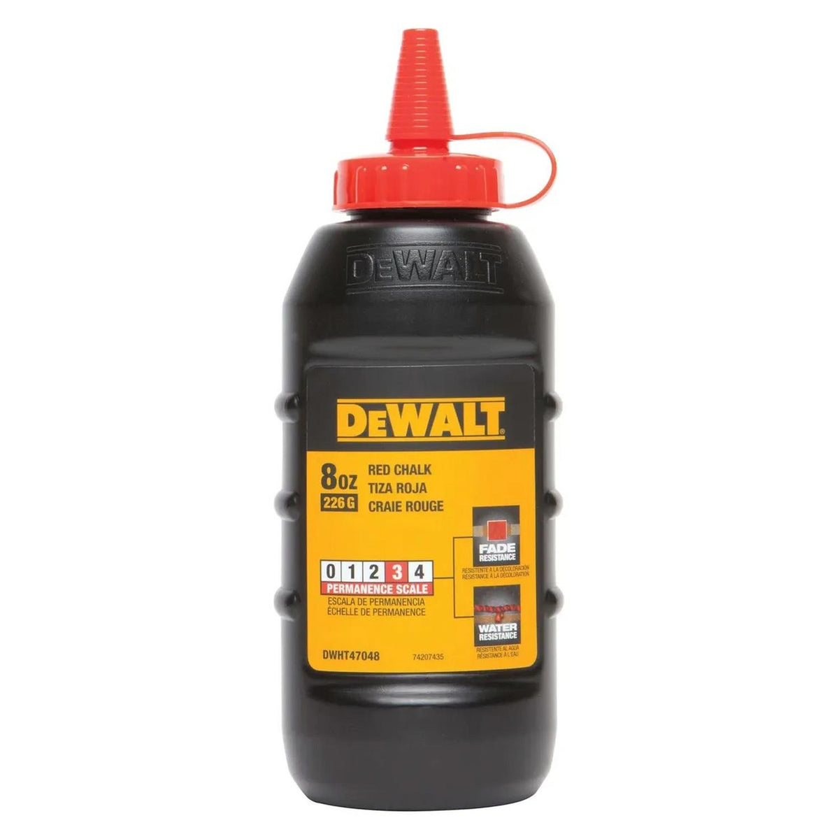 Tiza Roja alta calidad Para Tizador 226g DeWalt DWHT47048L - Herram.cl