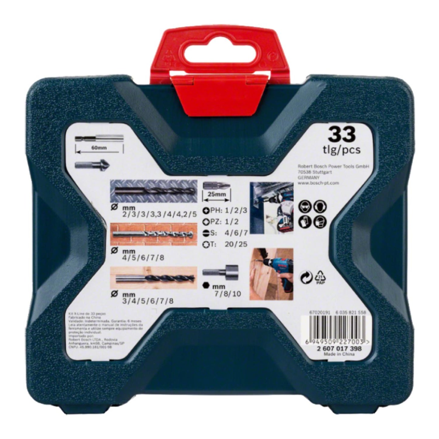Set Puntas+Brocas Bosch X - Line 33 Pzas - Bosch - Herram.cl