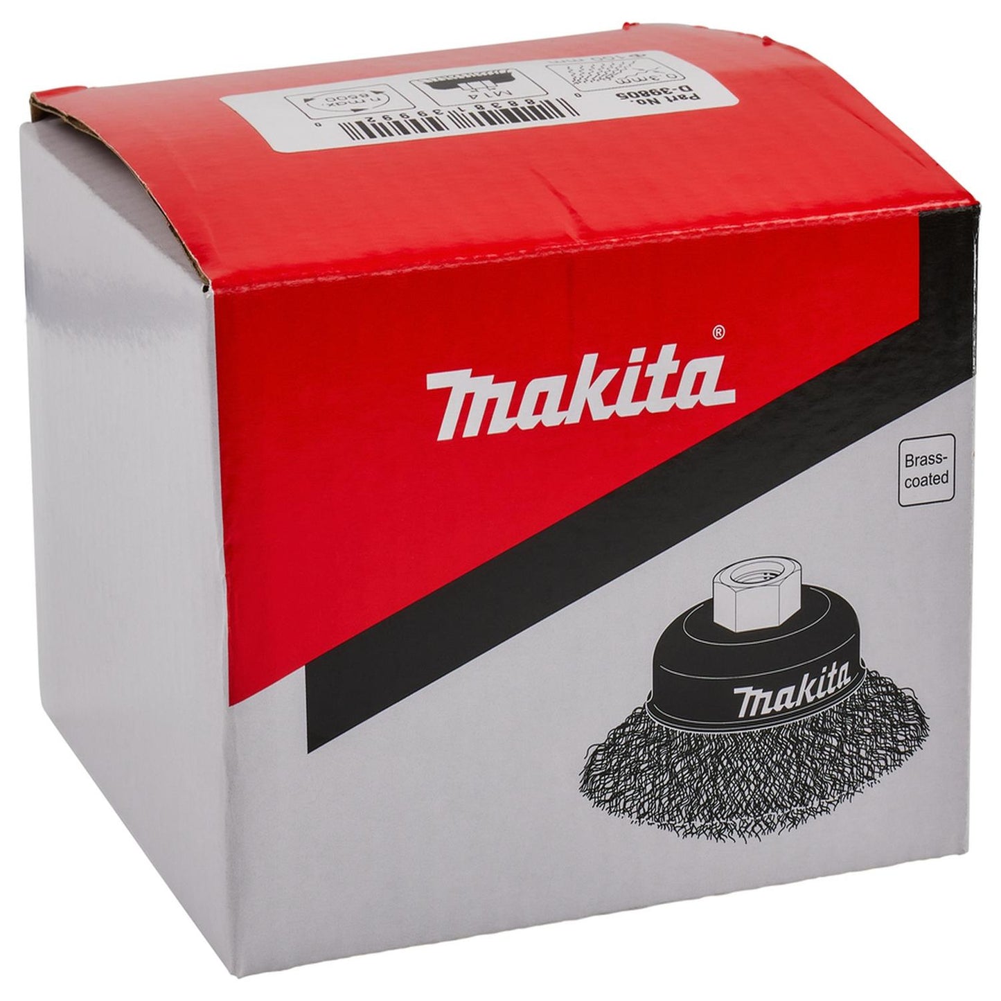 Grata Copa Latón Rizado 4'' (100x0,3mm) / M14 - Makita - Herram.cl