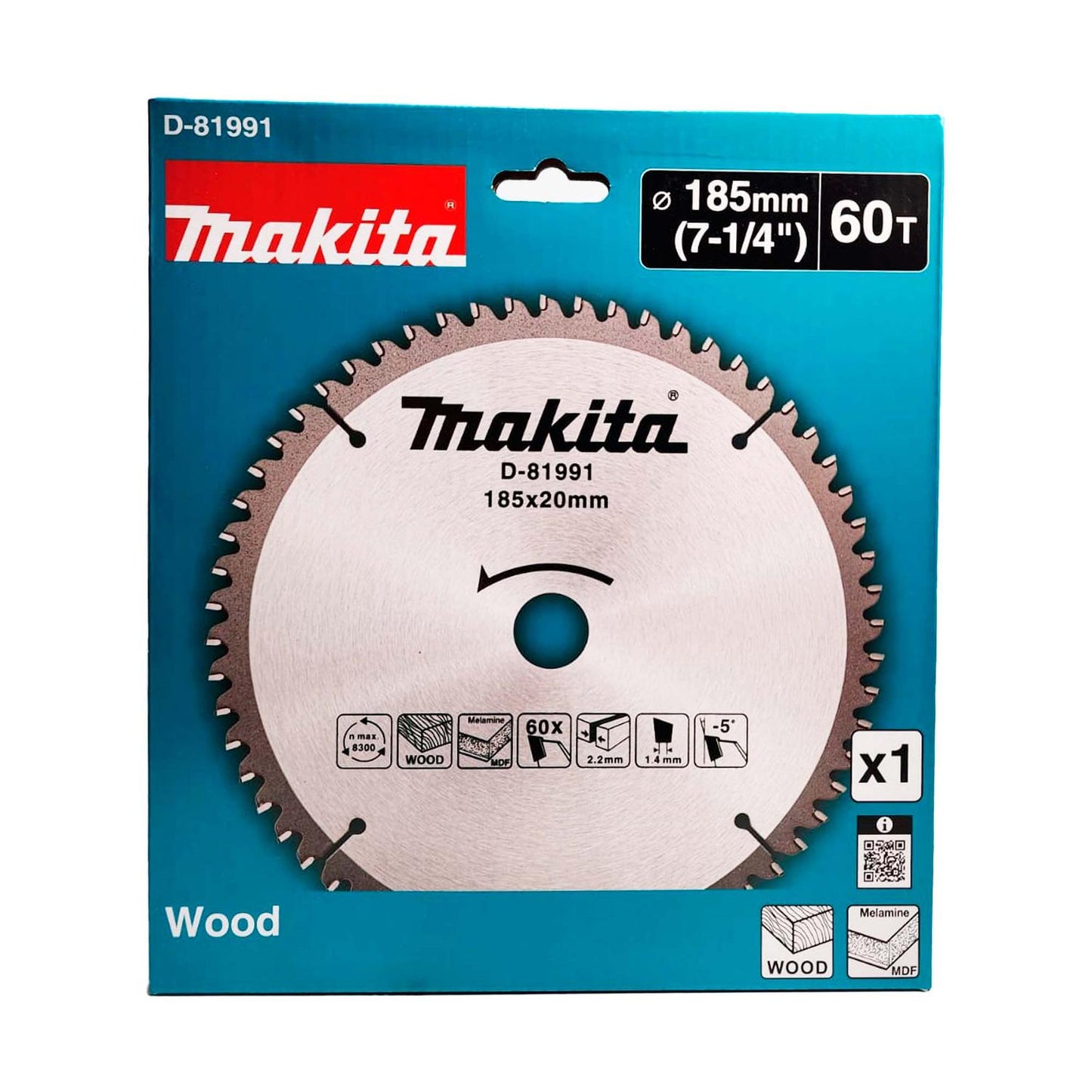Discos Sierra Circular 7 - 1/4'' 60 Dientes MDF - Makita - Herram.cl