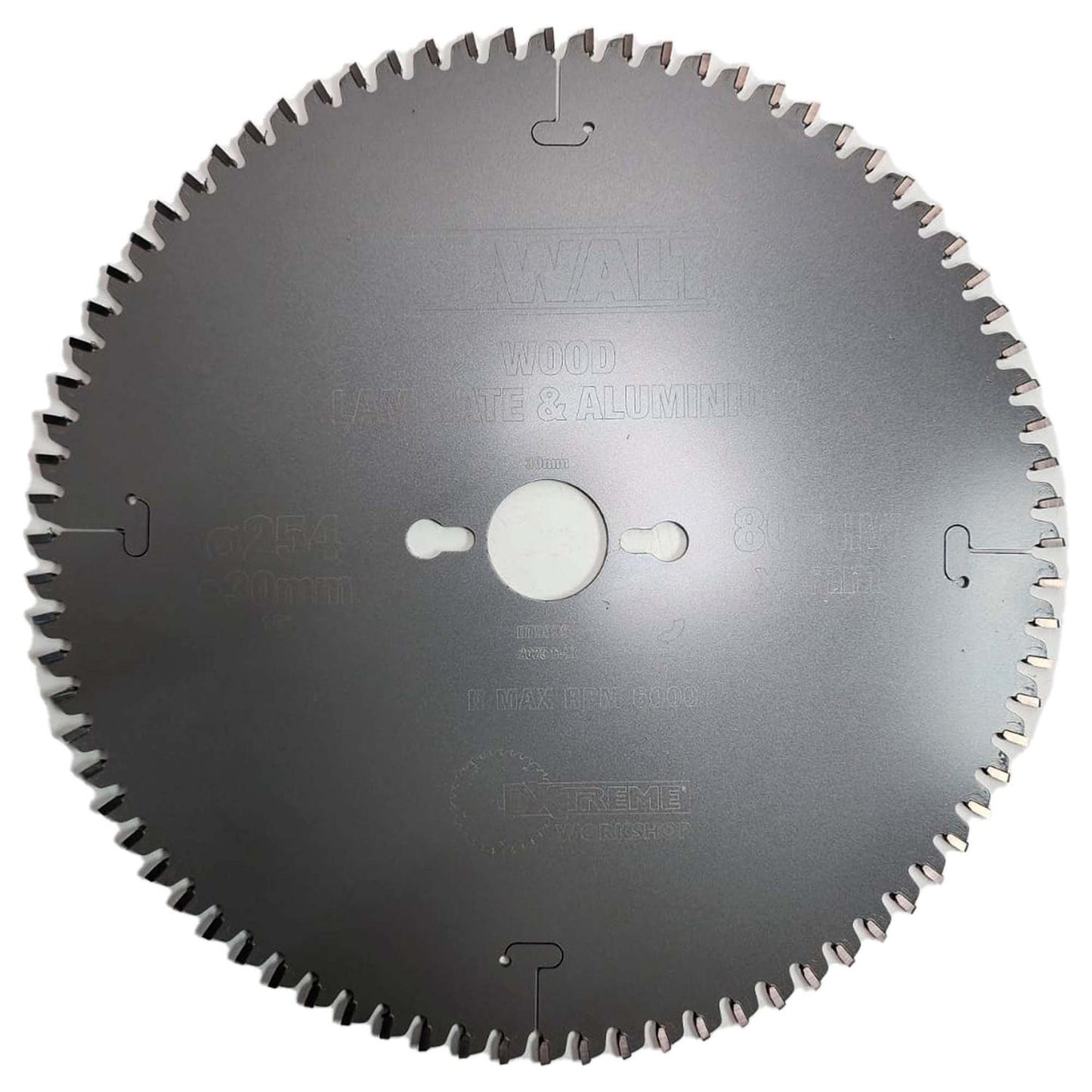 Disco de Sierra EXTREME WORKSHOP 10''x3x30mm 80 D - DeWALT - Herram.cl