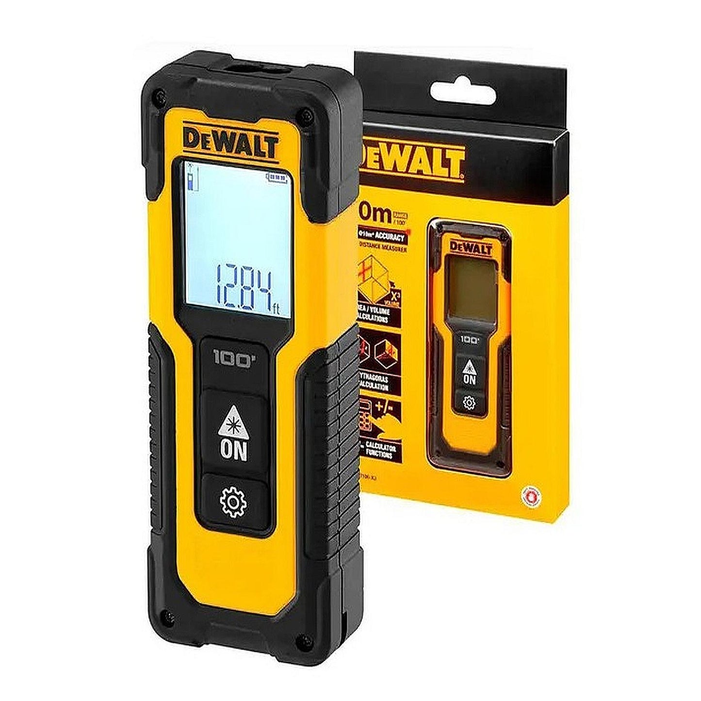 Medidor de Distancia Láser 30m - DeWALT - Herram.cl