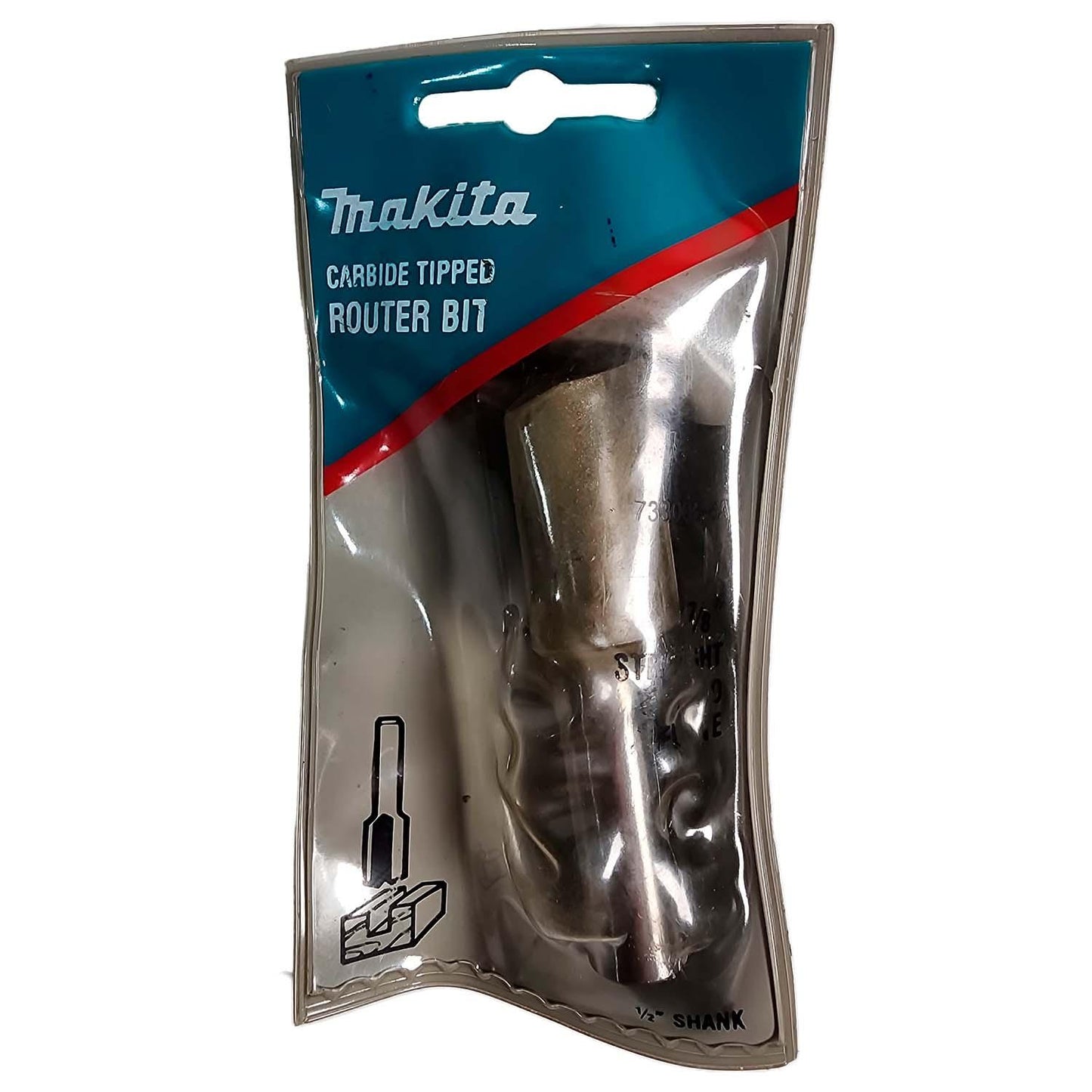 Fresa Recta 2 Filos 7/8''x1 1/4'' Toma 1/2'' - Makita - Herram.cl
