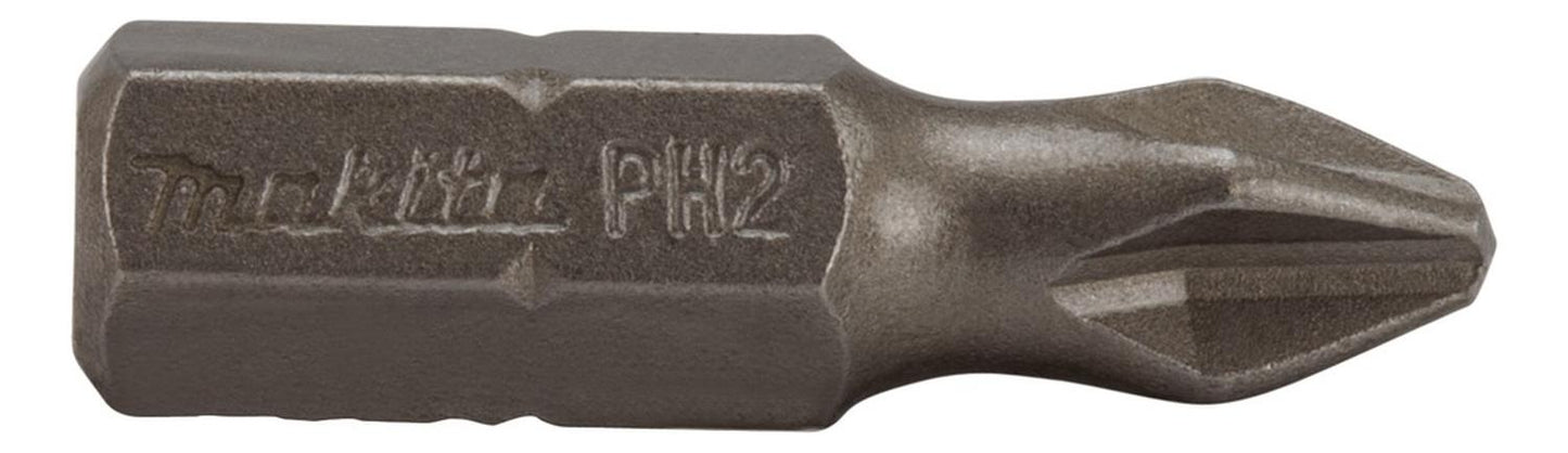 Set 100 Puntas Atornillar PH2 - 25mm - Makita - Herram.cl