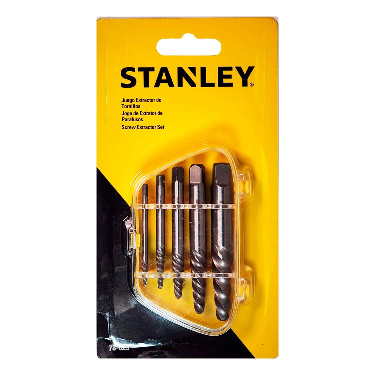 Juego Extractor de Tornillos Stanley 78-023 5 Piezas - Herram.cl