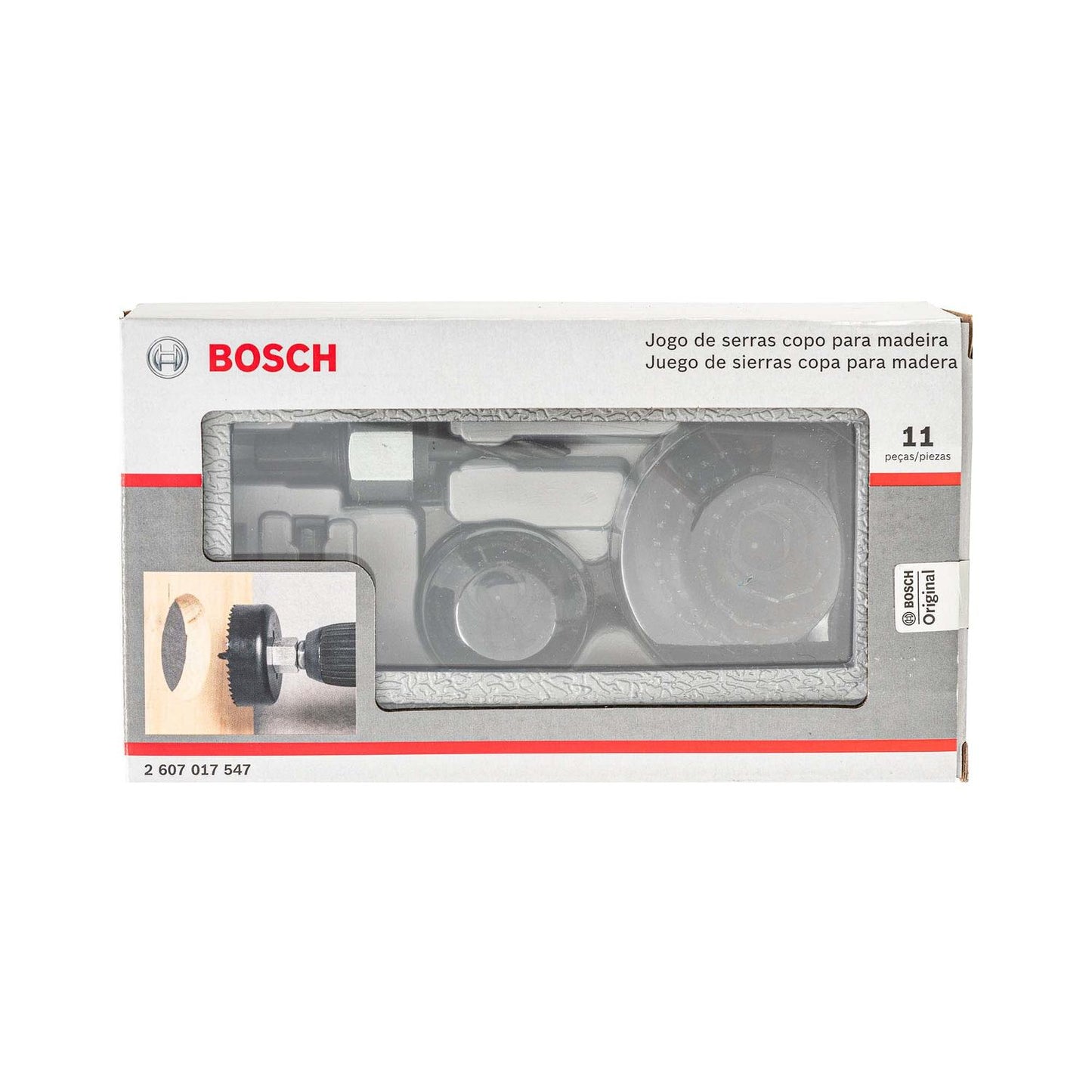 Juego De Sierras copa para Madera 11 Pzas - Bosch - Herram.cl