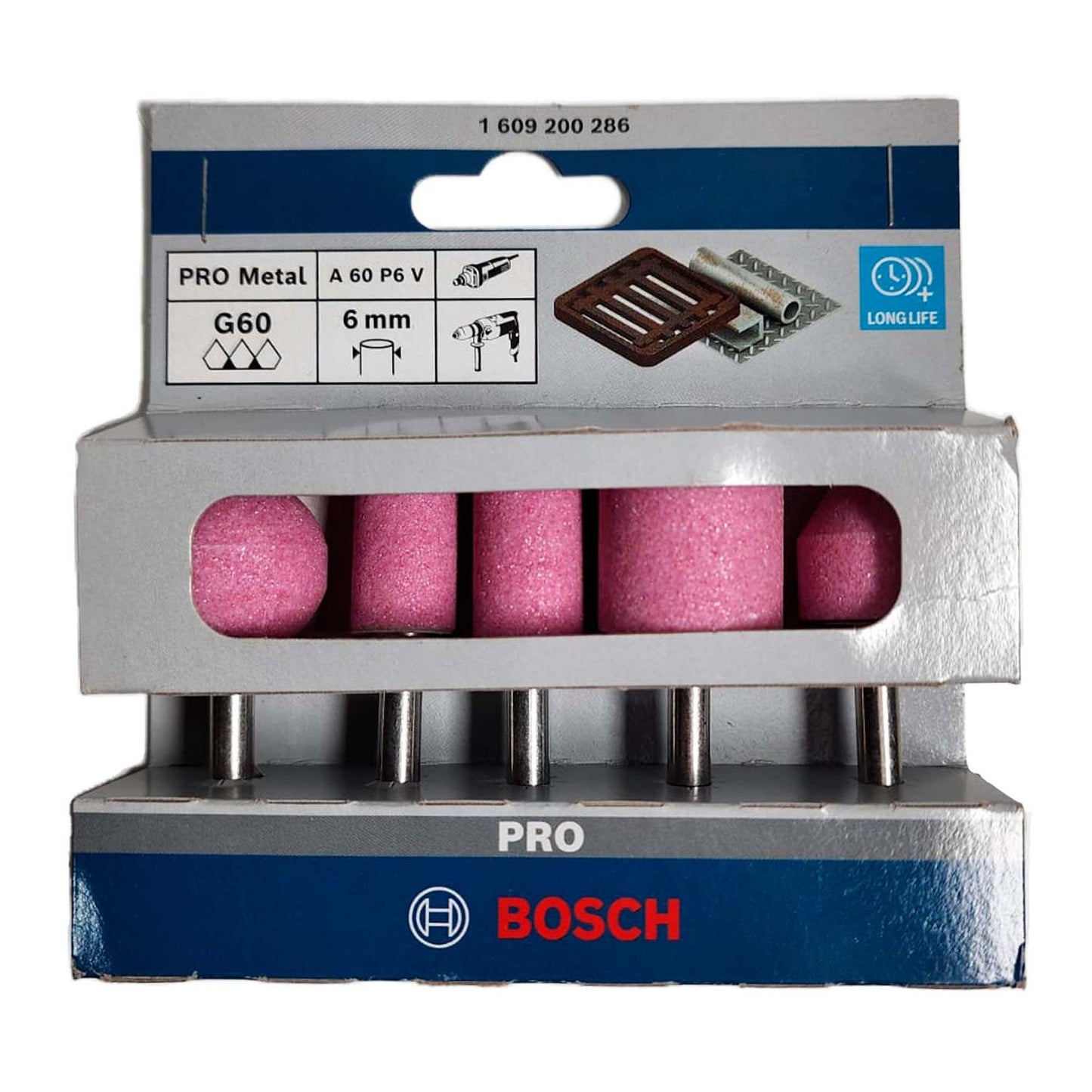 Set 5 Puntas Abrasivas Vástago 6mm - Bosch - Herram.cl