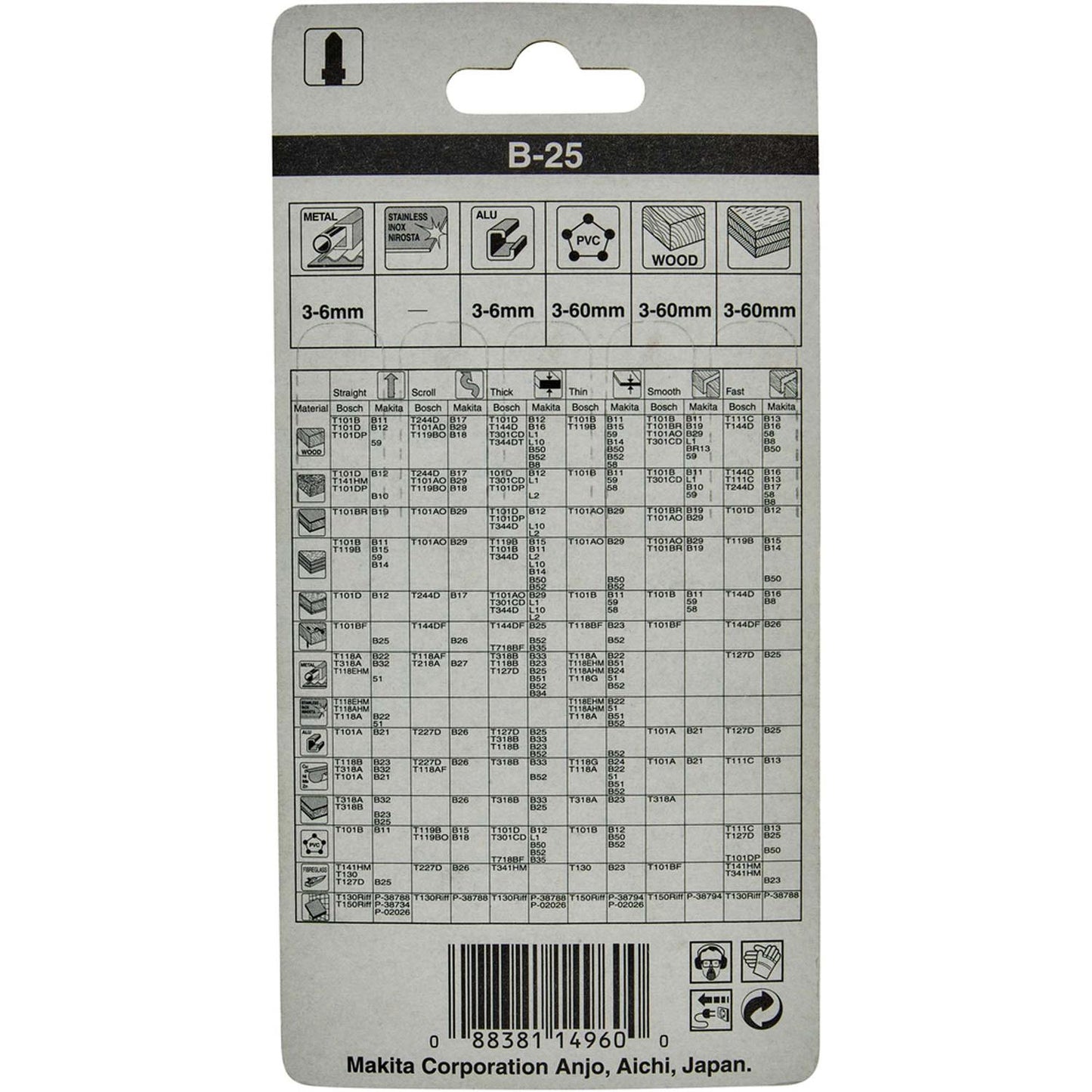 Hoja De Calar HSS Metal, Madera 100mm 5 Pzas - Makita - Herram.cl