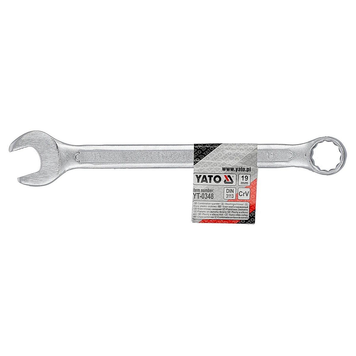 Llave Combinada Punta Corona 19mm Yato YT-0348 - Herram.cl
