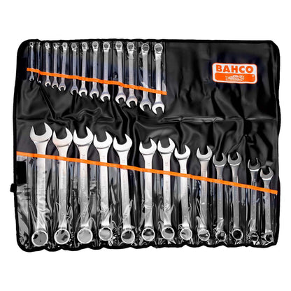 Juego de Llaves Planas Combinadas Métricas 26 Pzas - Bahco - Herram.cl