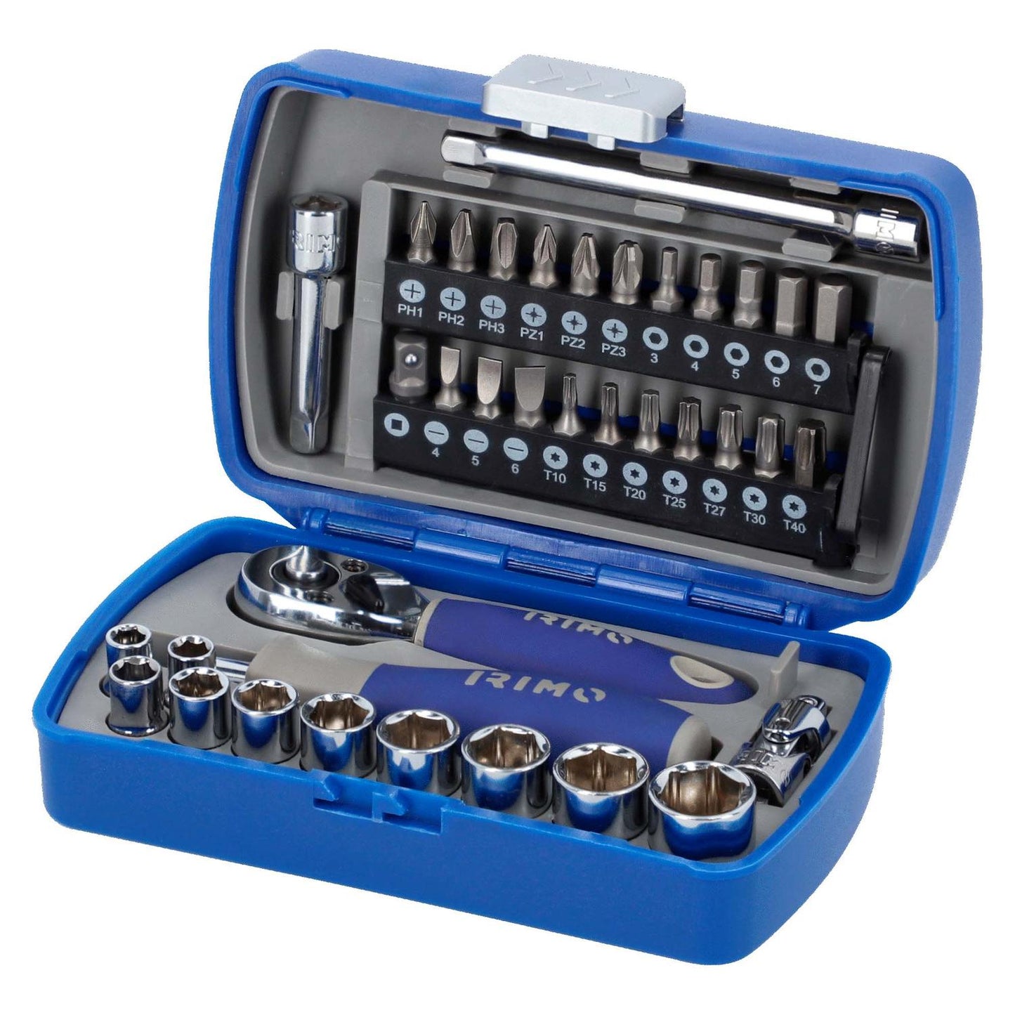 Juego De Dados y Puntas 1/4'' 37 Pzas - Irimo - Herram.cl