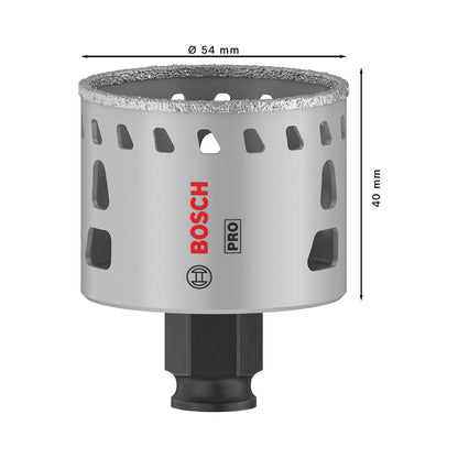 Copa Diamantada PRO Tile Power Change 54mm (2-1/8'') - Bosch - Herram.cl