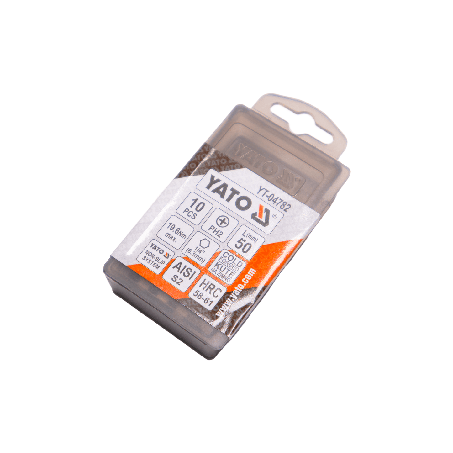 Puntas De Atornillar PH2x50mm 10 Pzas - Yato - Herram.cl