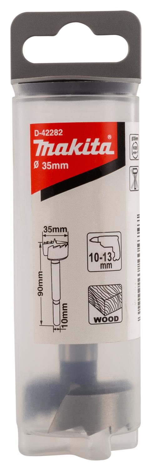 Broca Bisagra 35mm X 90mm (Forstner) Makita - Herram.cl
