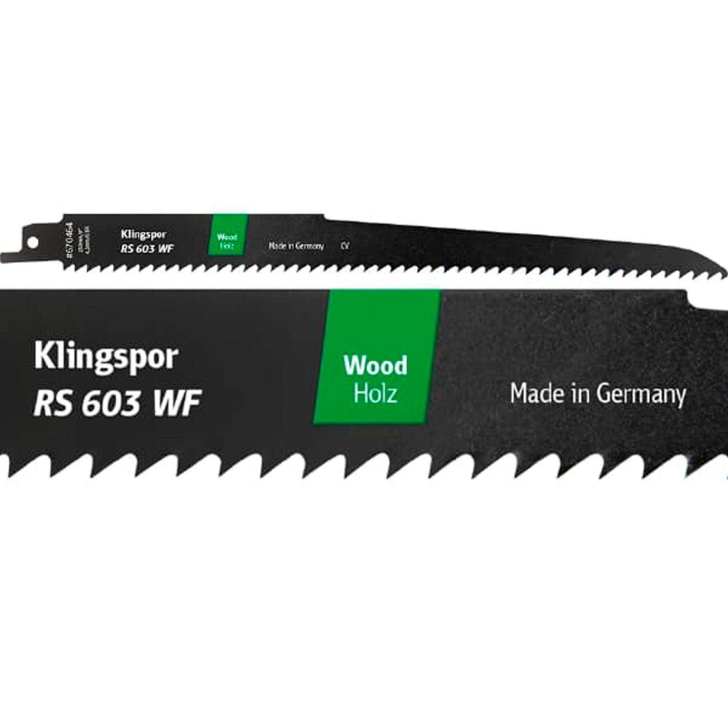 Hoja de Sierra Sable RS603 WF Madera 230mm 5 Pzas - Klingspor - Herram.cl