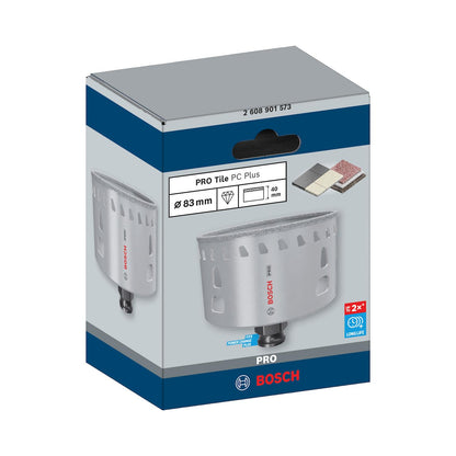 Copa Diamantada PRO Tile Power Change 83mm (3-1/4'') - Bosch - Herram.cl