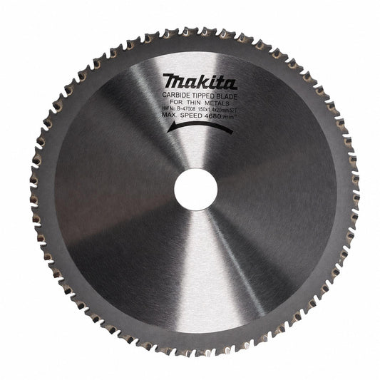 Disco Sierra Metal 6'' 150mm 52D Makita B-47008 - Herram.cl