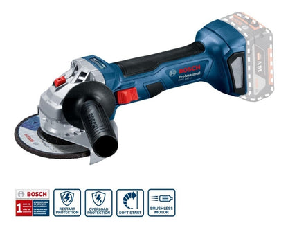 Esmeril Angular Inalámbrico Bosch 5'' GWS 180 - LI Bare Tool - Herram.cl