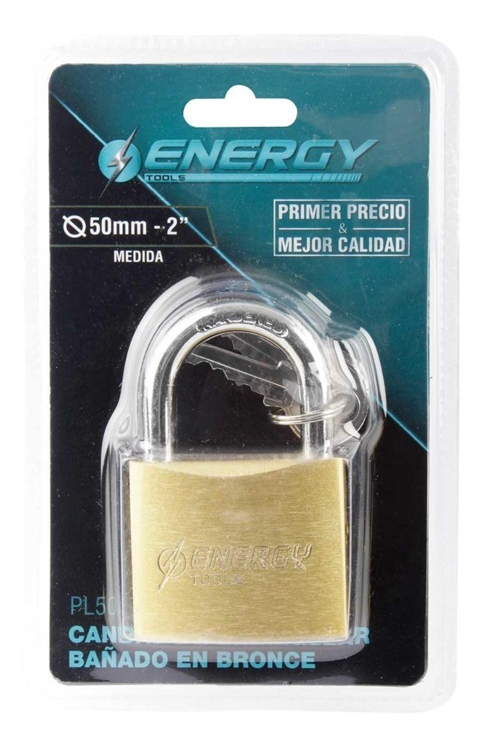 Candado De Bronce 50mm - Energy - Herram.cl