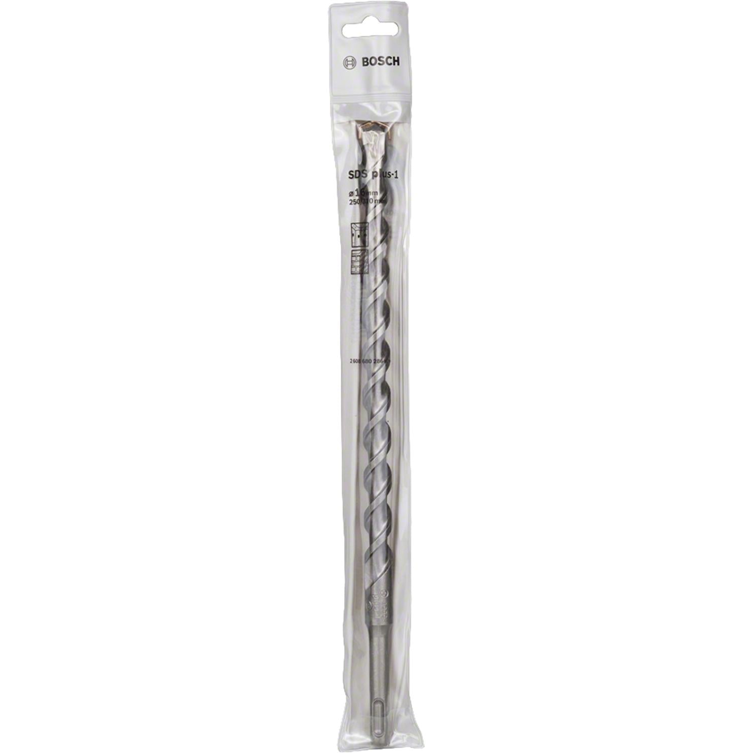 Broca SDS - Plus - 1 - 2 aristas - 16x250x310mm - Bosch - Herram.cl