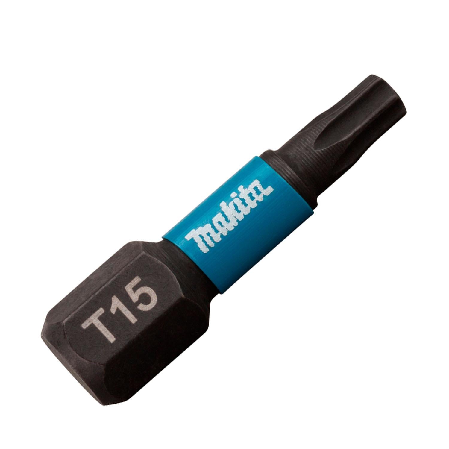 Puntas Impact Black T15 - 25mm 2 Pzas - Makita - Herram.cl