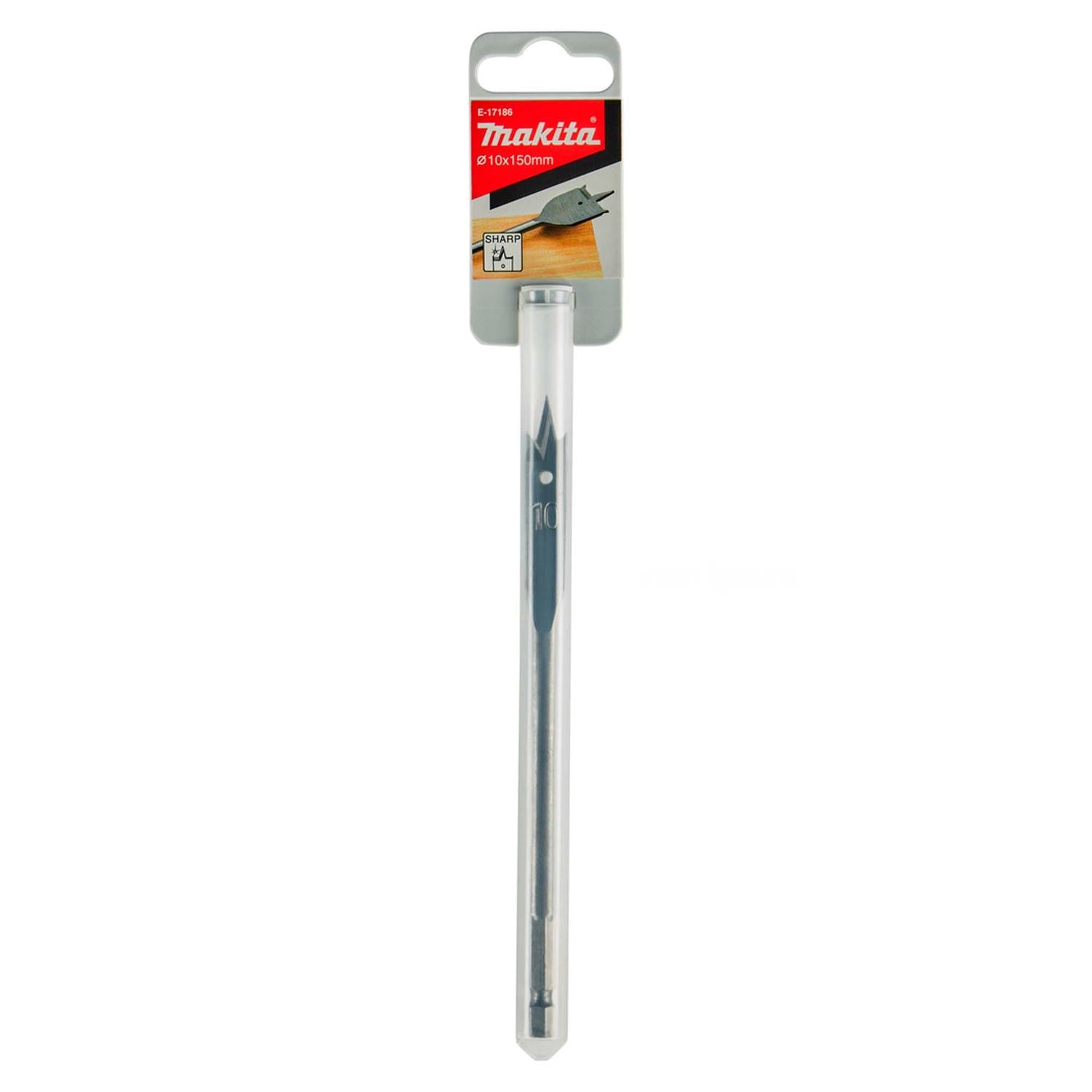 Broca Paleta Sharp 10x150mm Toma Hex. 1/4'' - Makita - Herram.cl
