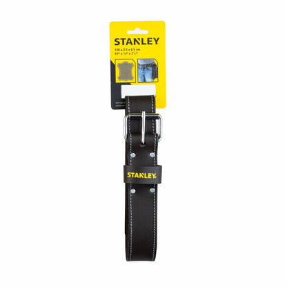 Cinturón Portaherramientas Cuero Stanley Ajustable 130 cm - Herram.cl