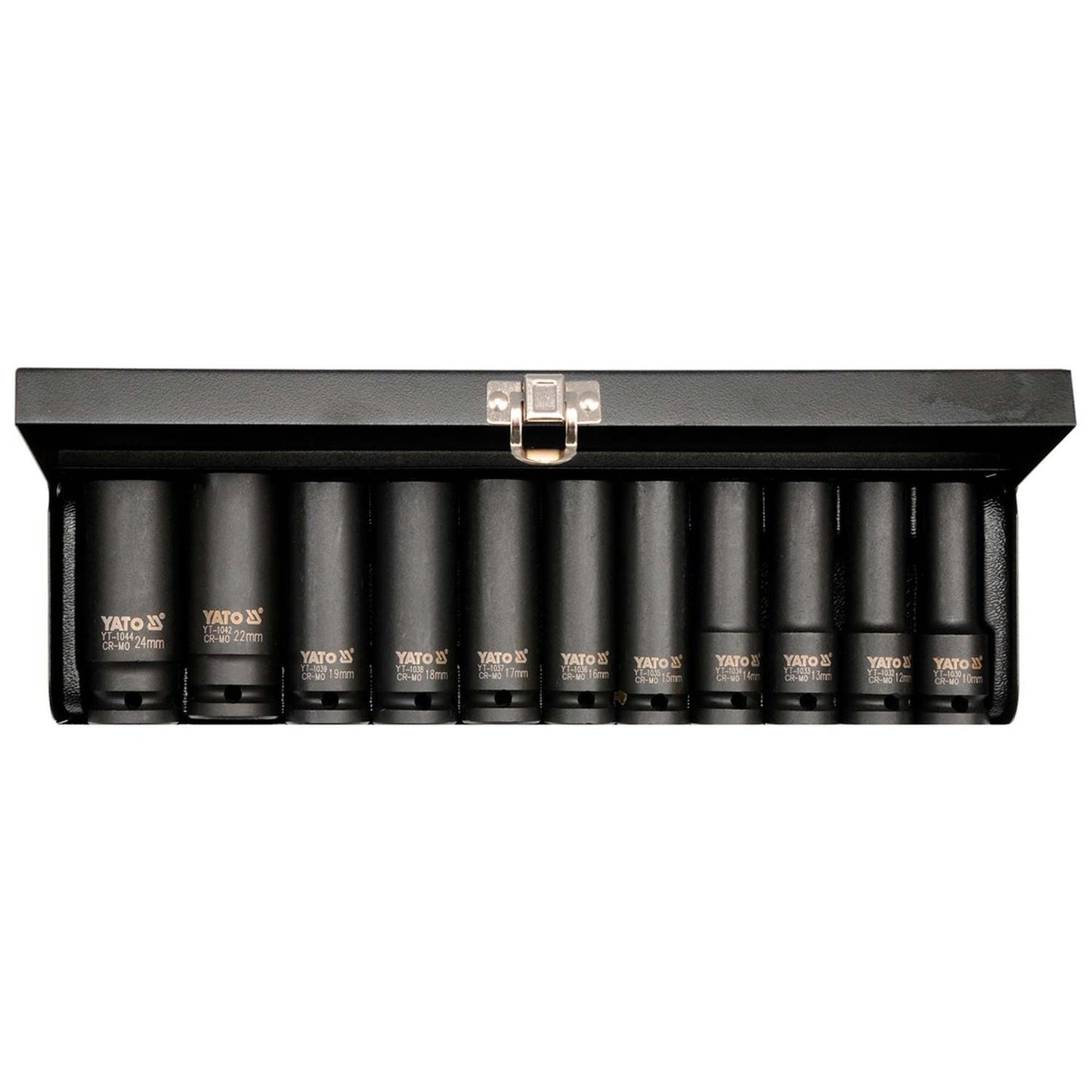 Juego De Dados De Impacto Largos 1/2'' 11 Pzas - Yato - Herram.cl