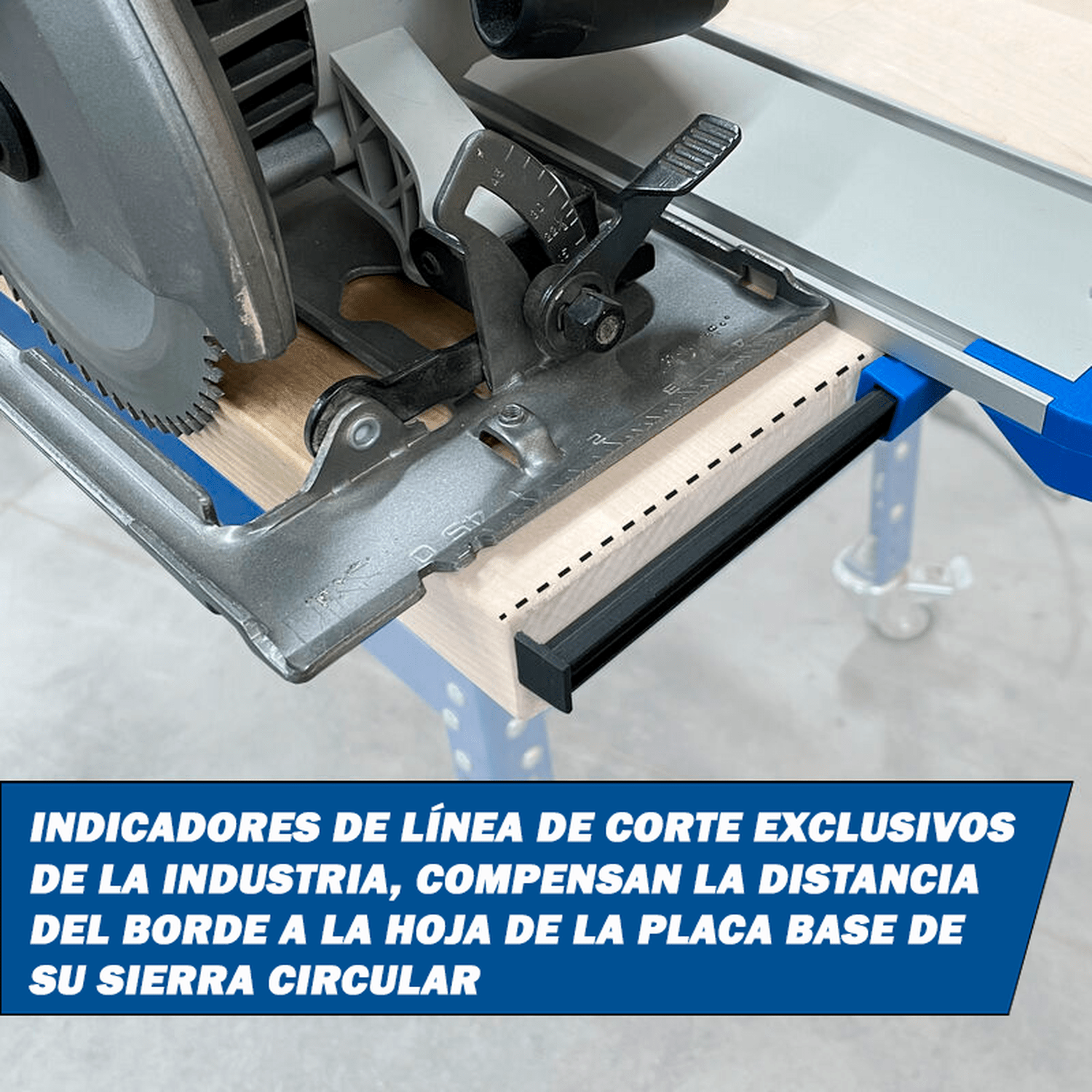 Guía De Cortes Para Sierras Circulares, Caladoras Y Router 1,22m - Kreg - Herram.cl