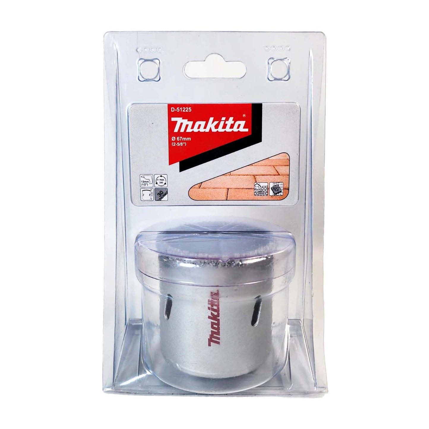 Sierra Copa Grano Carburo Tungsteno 67mm - Makita - Herram.cl