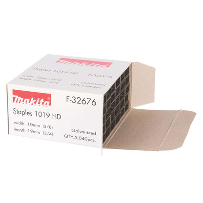 Grapa Galvanizada Calibre 23 10x19mm 5.040 Und. - Makita - Herram.cl