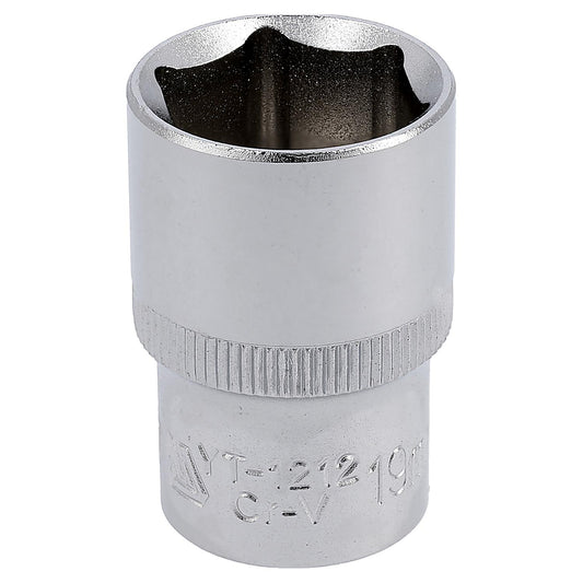 Dado Hexagonal Corto 1/2 Pulgada 19mm Yato YT-1212 - Herram.cl