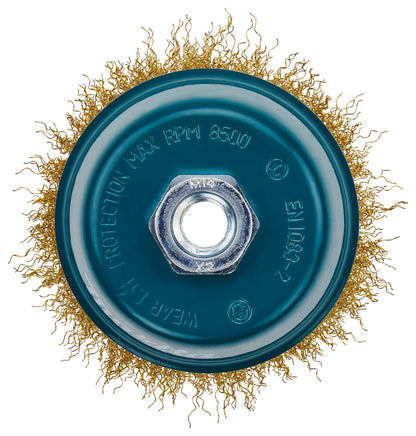 Grata Copa Latón Rizado 4'' (100x0,3mm) / M14 - Makita - Herram.cl