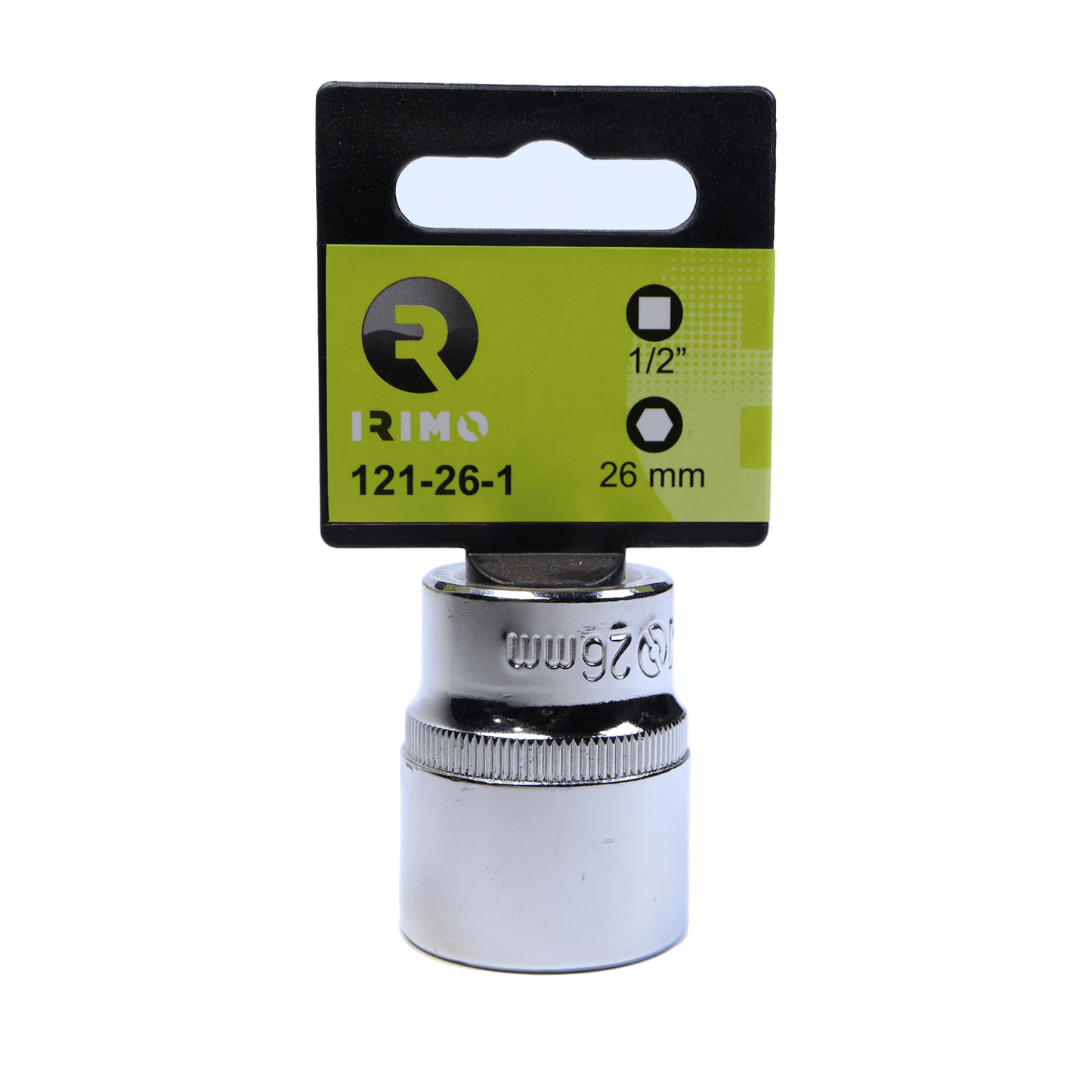 Dado Hexagonal De 1/2'', 26mm – Irimo - Herram.cl