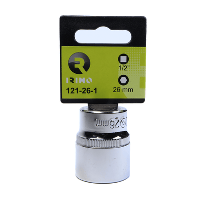Dado Hexagonal De 1/2'', 26mm – Irimo - Herram.cl
